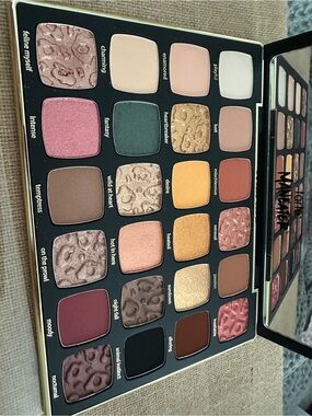tarte Maneater Eyeshadow Palette - Pink, Gold, Brown, Green, Black Shades